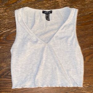 V neck crop top